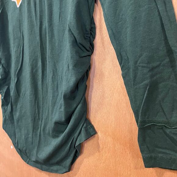 Maternity Packers Long Sleeve T Shirt Size Small, Ruched Sleeves & Waist - Picture 5 of 10